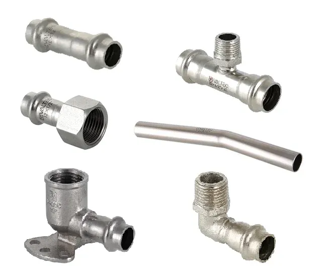 Нержавеющая труба и пресс. фитинги